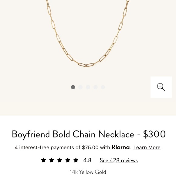 Mejuri Jewelry - Mejuri Boyfriend Bold Chain Necklace